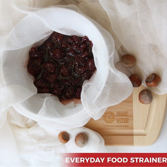 Organic Wizzard Cheesecloth. 100% Unbleached Organic Cotton. 5 Sq Yards. NEW! - Picture 4 of 10